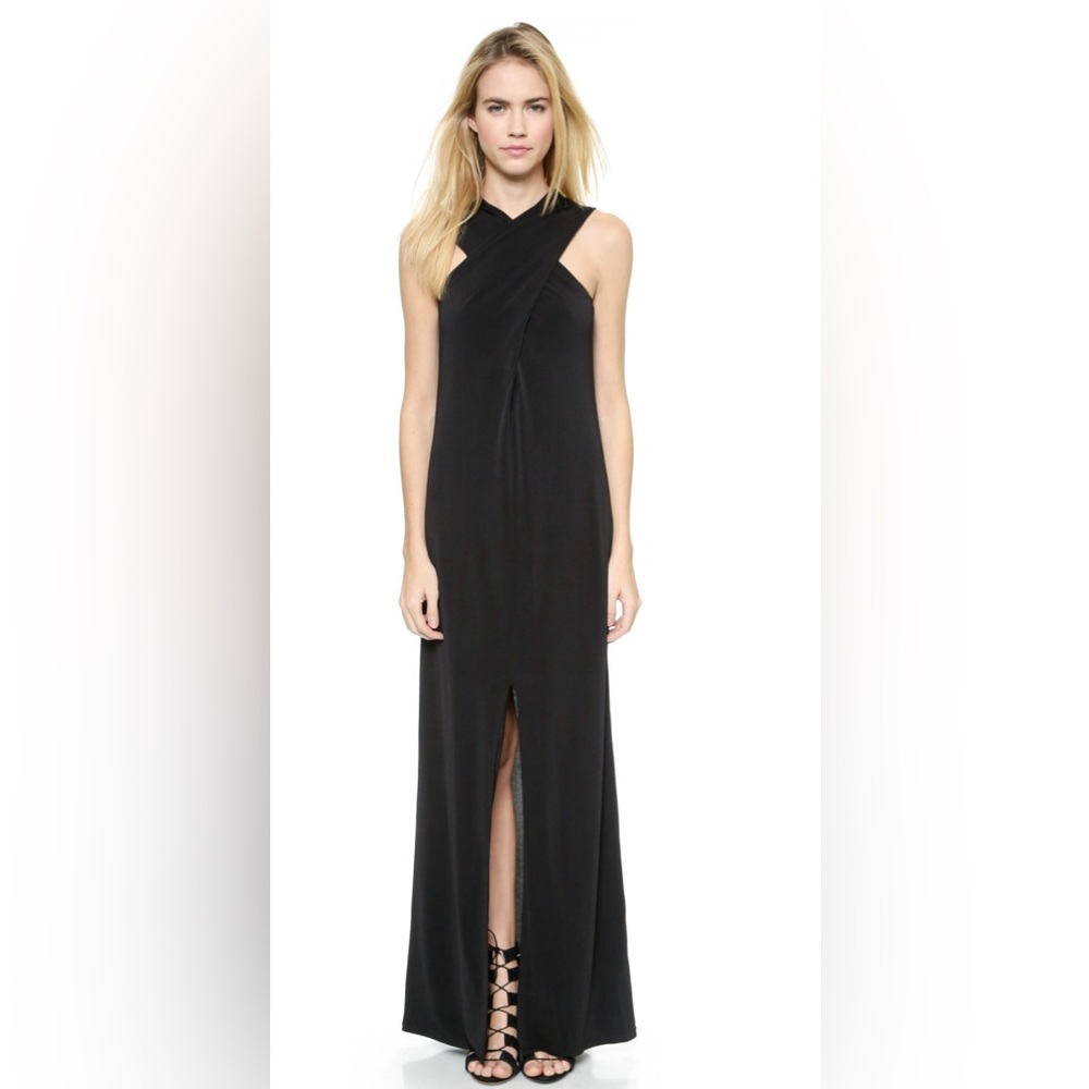 Rachel Zoe Cross Front Maxi Dress